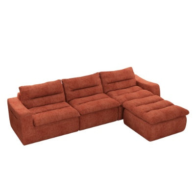 Canapé combiné modulaire en forme de L