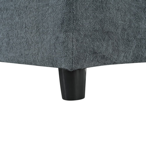 Modular Deep Gray Sectional Sofa