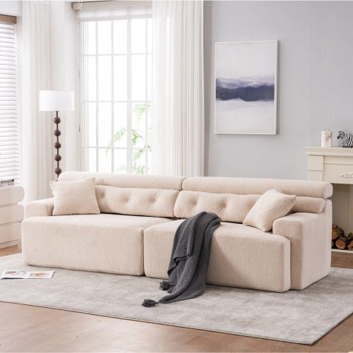 Apricot Compression Sofa
